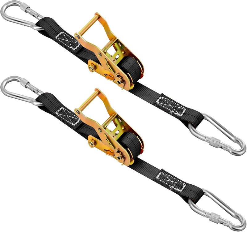 MiniInflat 2 Pcs Volleyball Net Tensioning Ratchet Strap, Heavy Duty Net Tensioning Lever Ratchet, Volleyball Poles Rope Tightener for Indoor & Outdoor Use - Image 1